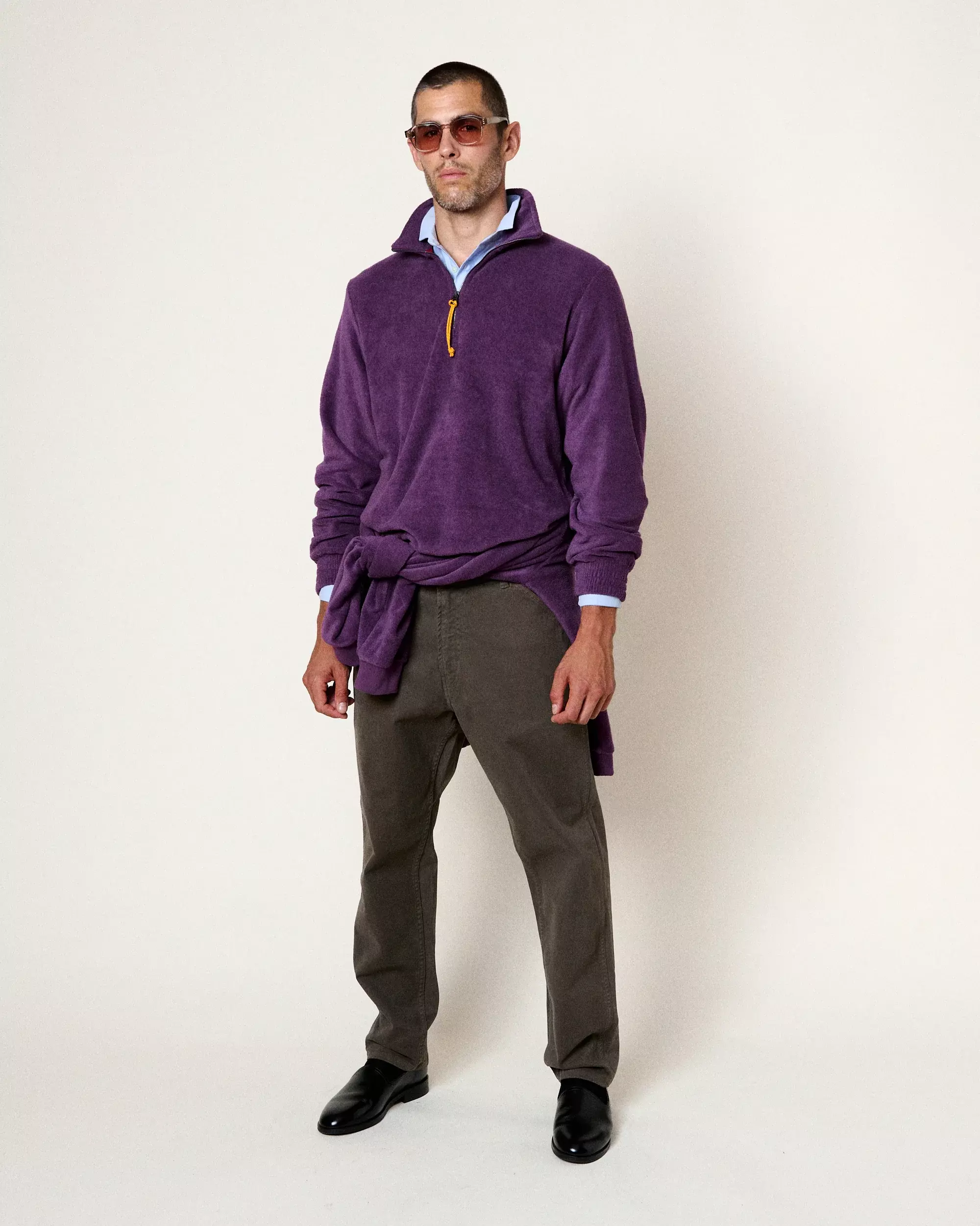 Homecore Atys Half-Zip Sweatshirt Grape Herren violett